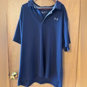 Under Armour Men's Blue Polo Shirt